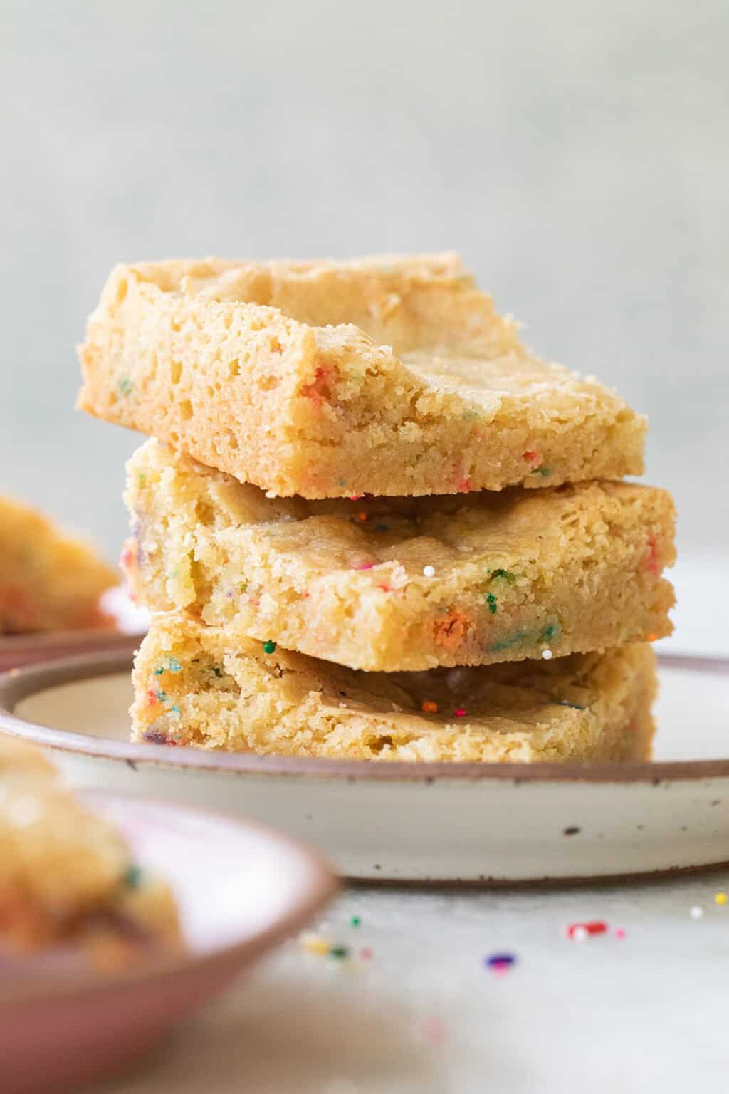 The Best Chewy Vanilla Brownie Recipe Sugar and Charm