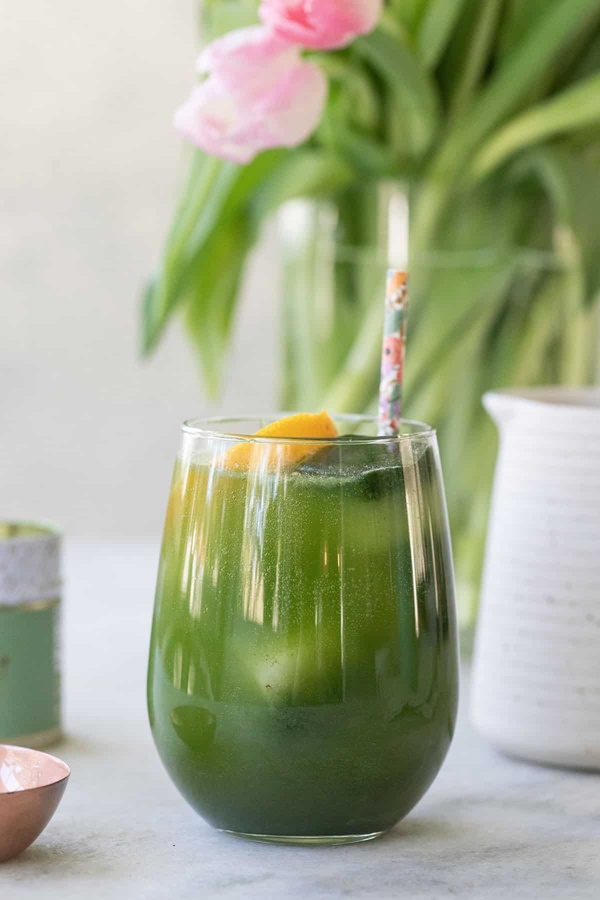 matcha spritz