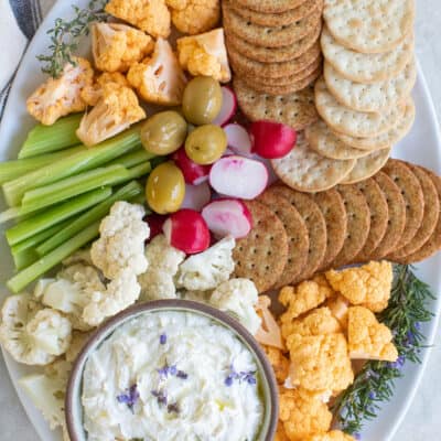 The Best Whipped Goat Cheese Dip