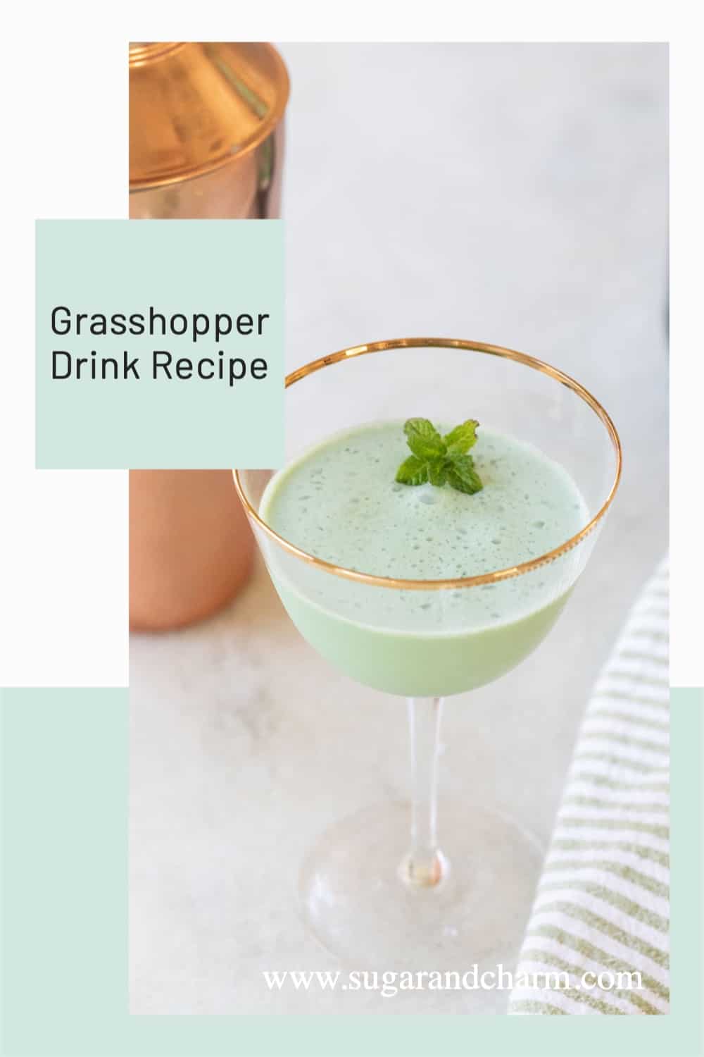 grasshopper cocktail graphic 