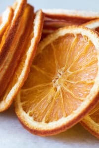 dehydrate oranges in oven