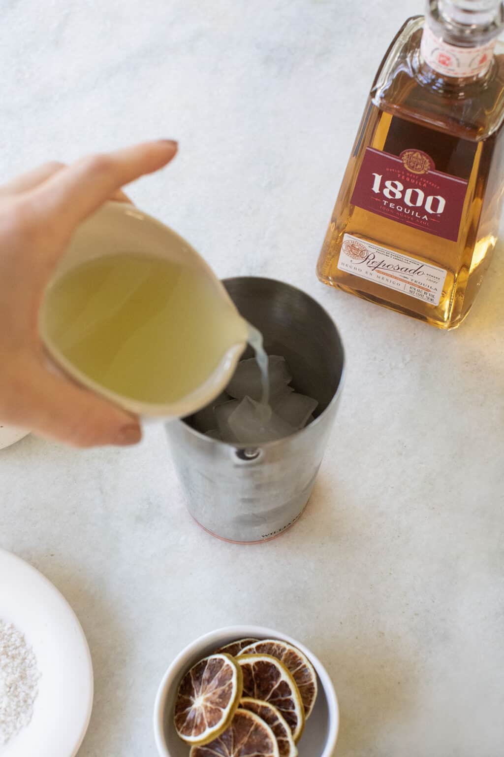 How To Make A Golden Margarita Cocktail Sugar and Charm