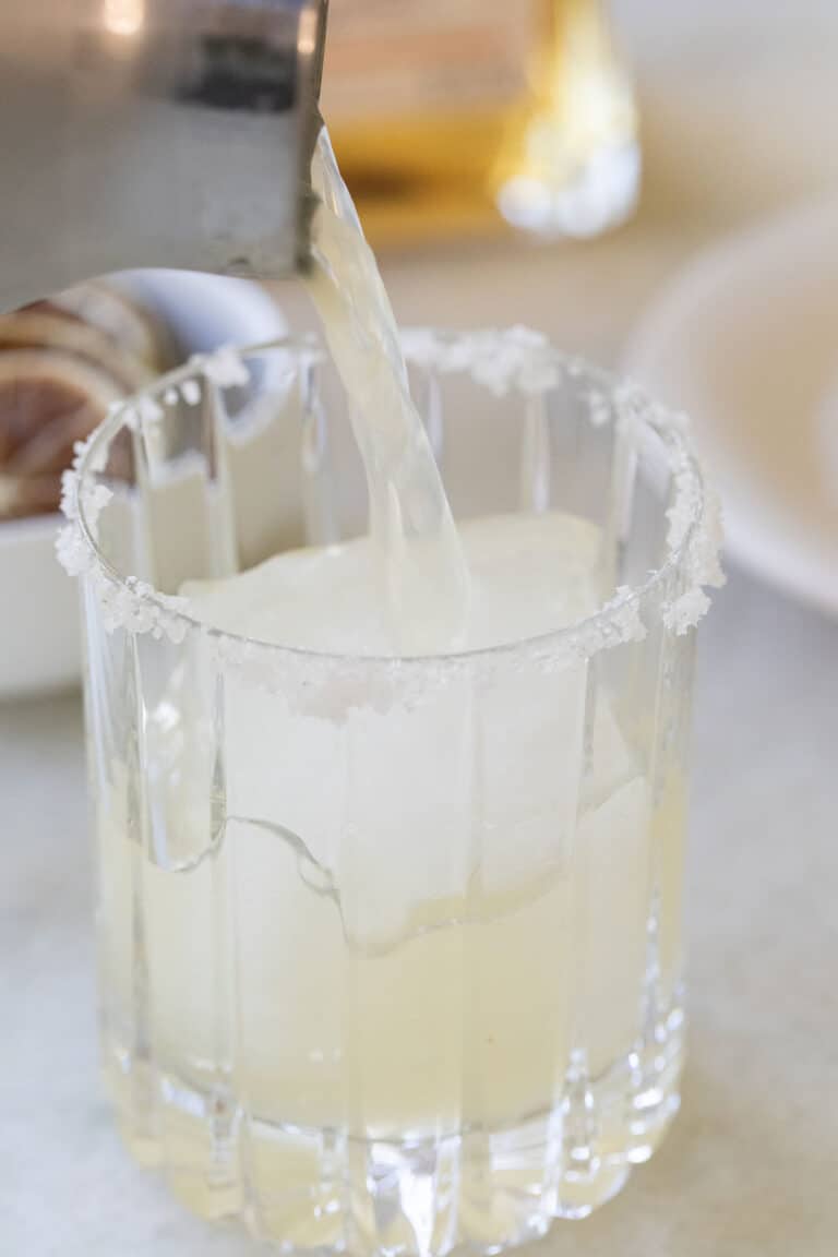 How To Make A Golden Margarita Cocktail Sugar and Charm
