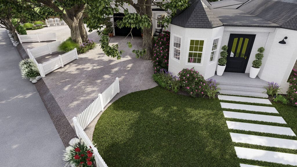 front yard design