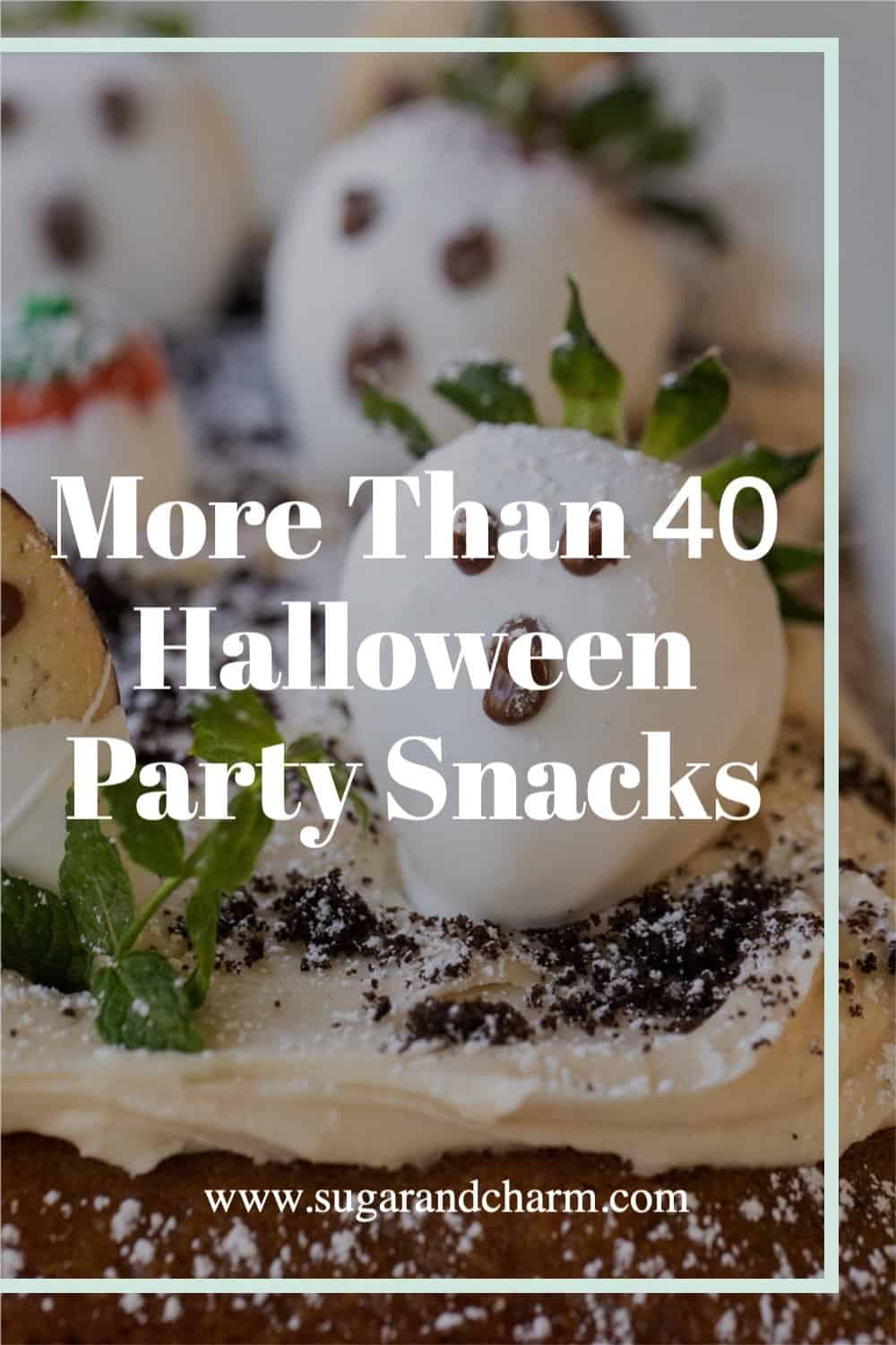 the best Halloween party snacks