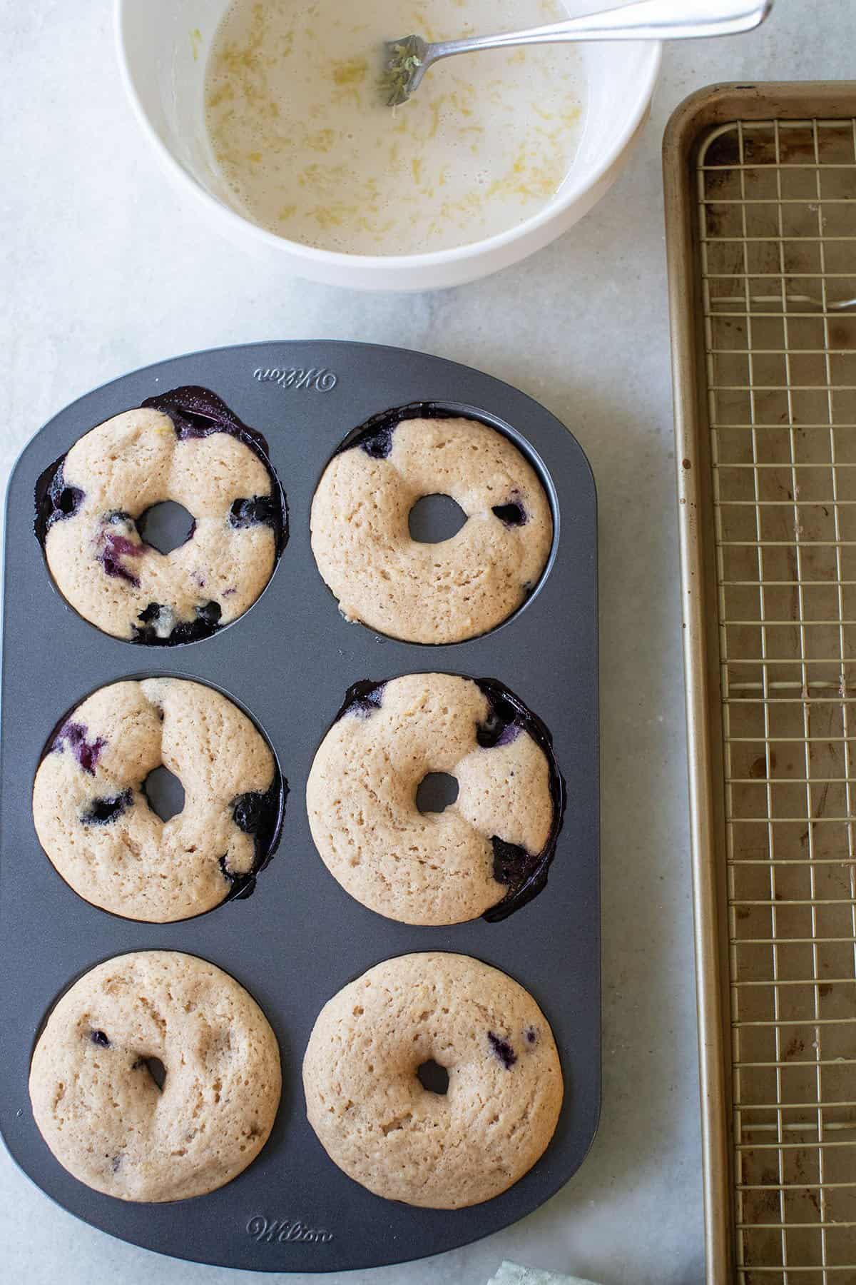 Best Baked Blueberry Donuts Recipe Sugar And Charm