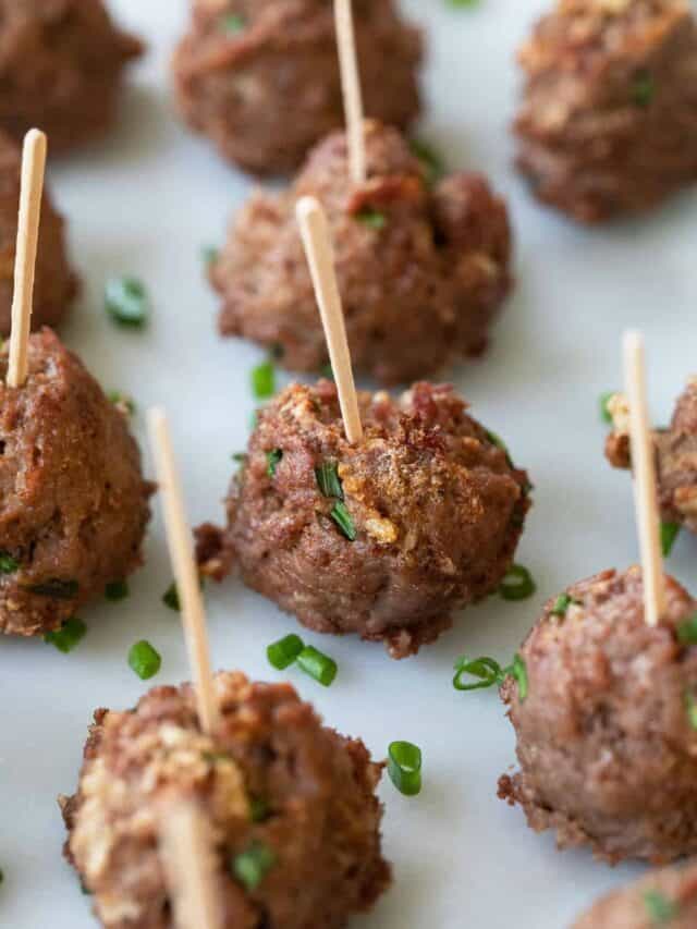 Amazing Easy Meatball Appetizer Story