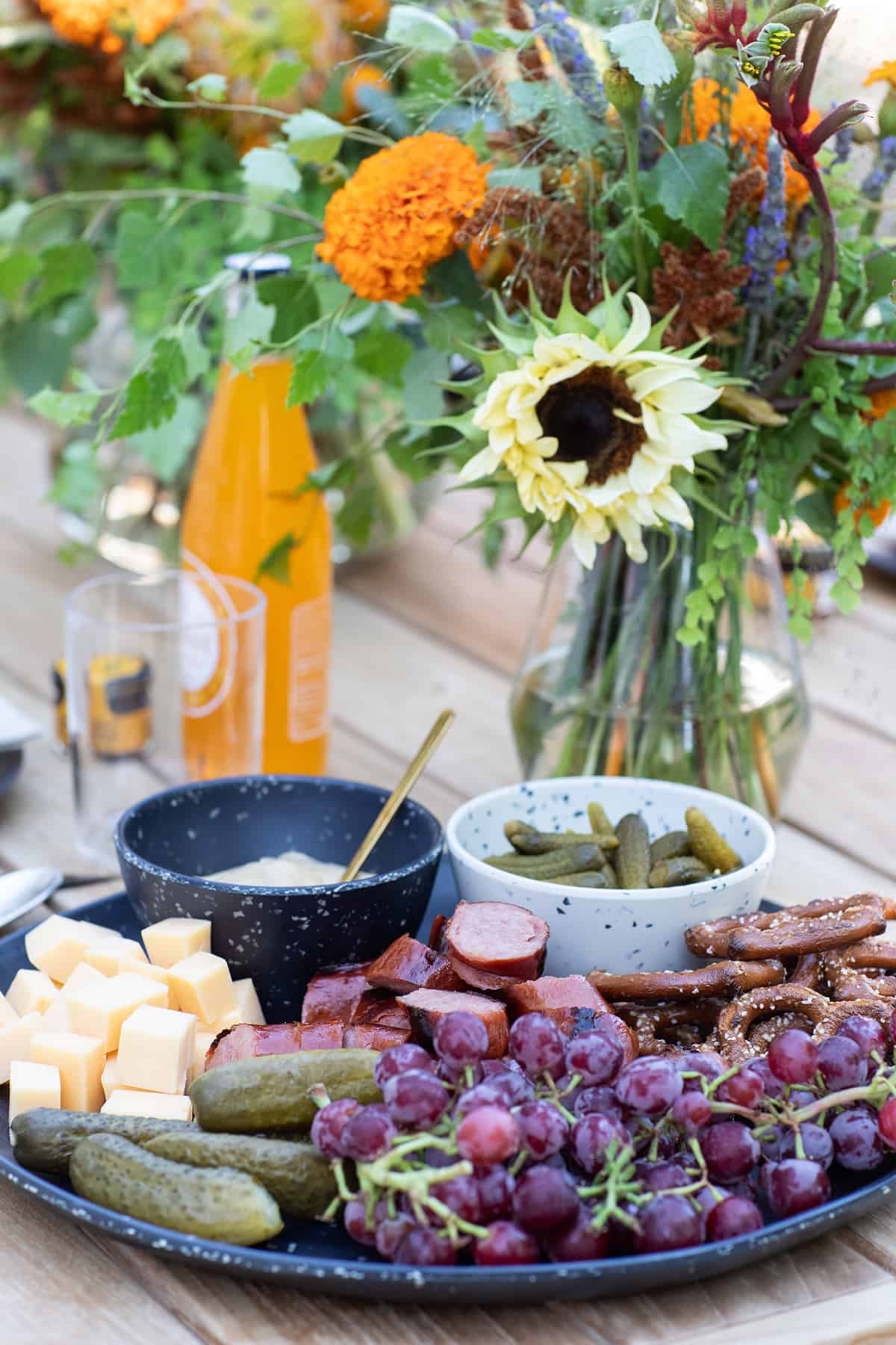 Father's day food plate