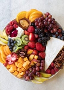 how to make a fruit and cheese platter