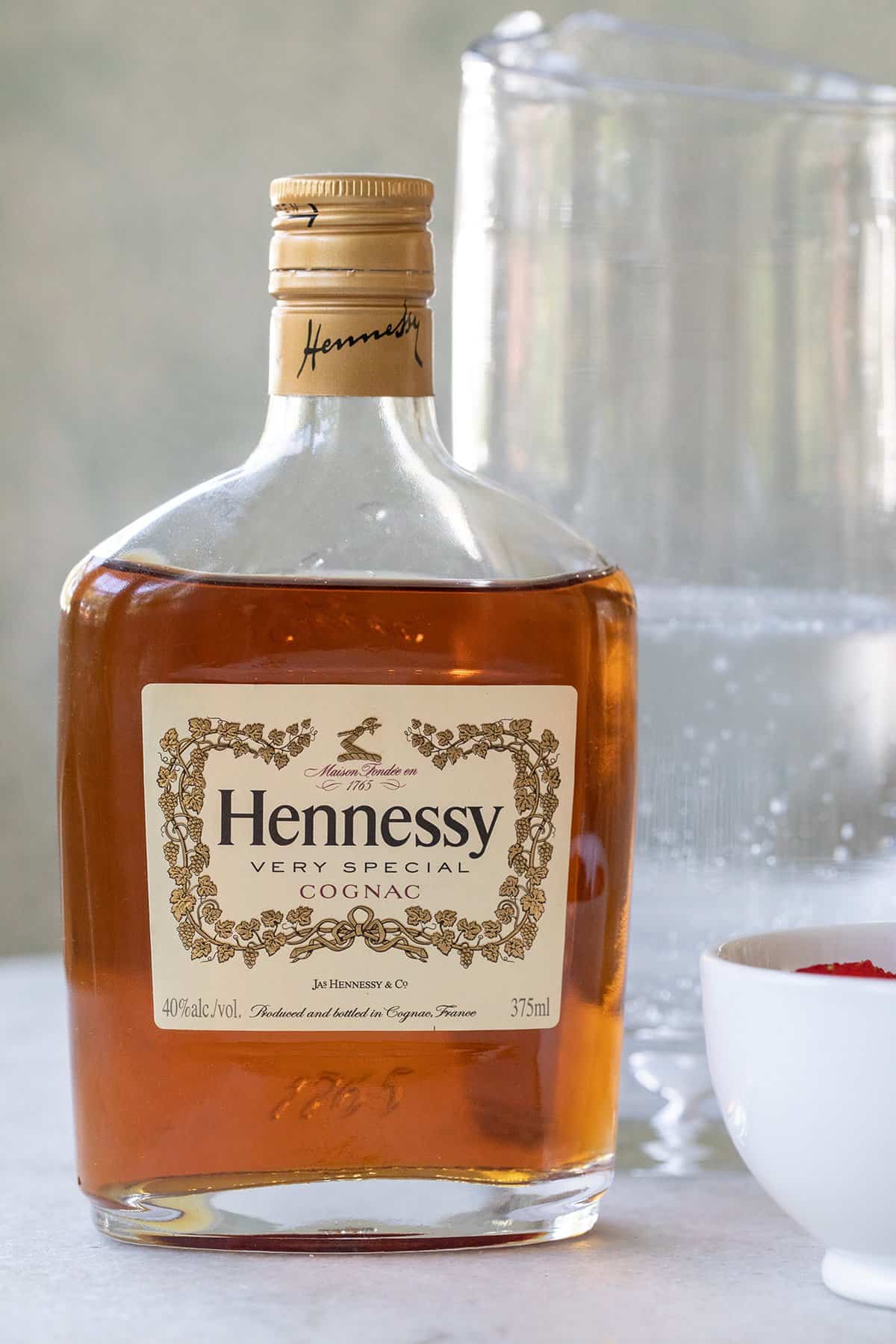 bottle of Hennessy 