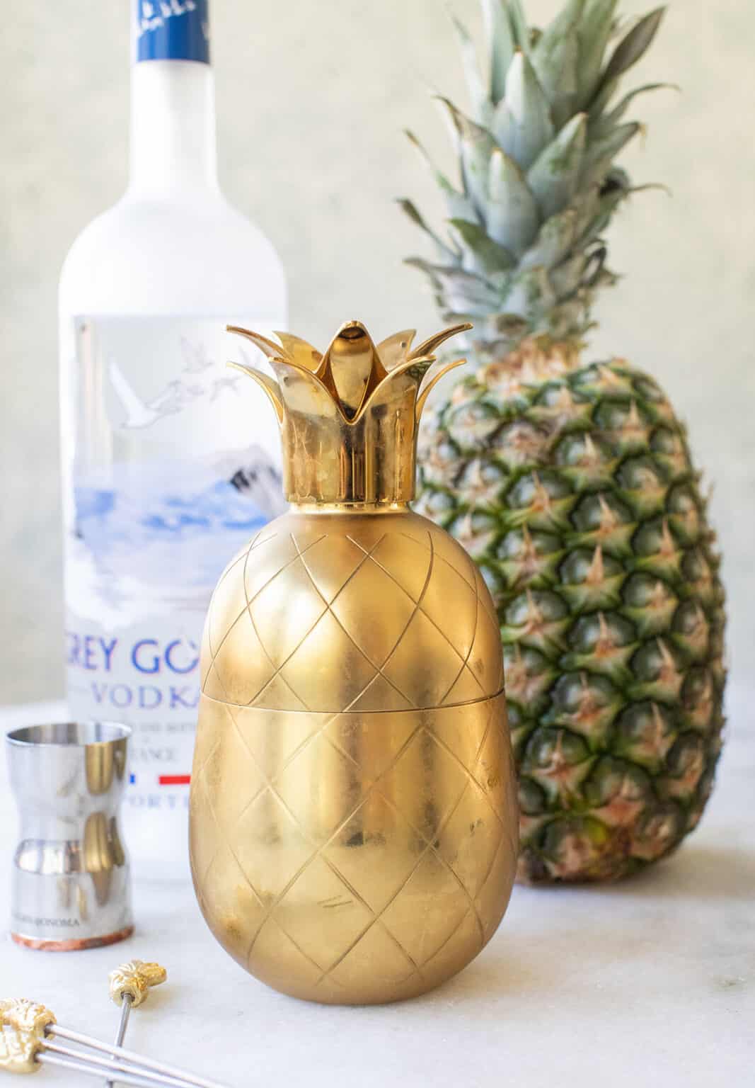 Pineapple Vodka Cocktail Recipe - Sugar and Charm