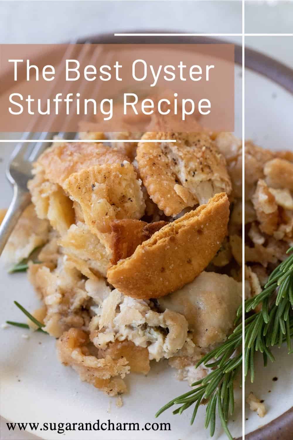 Oyster stuffing for Thanksgiving 