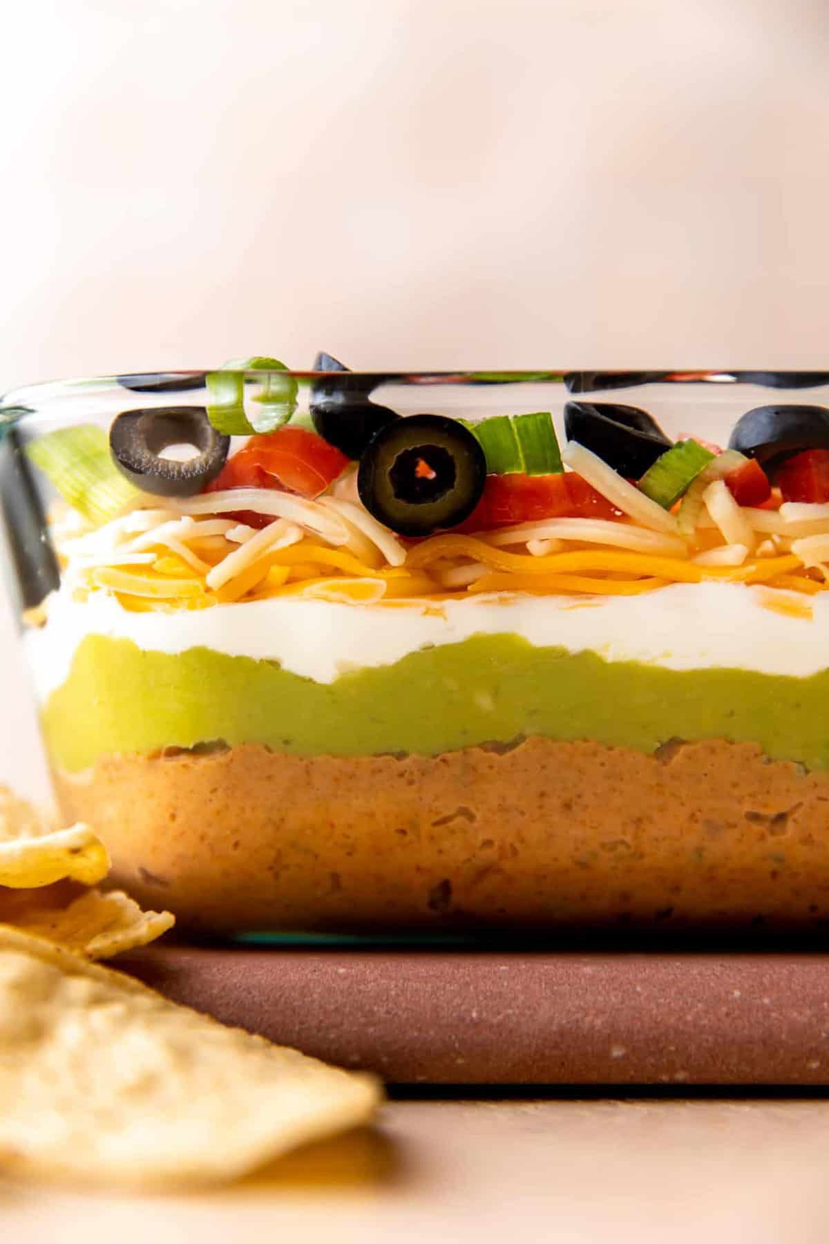 seven layer dip recipe