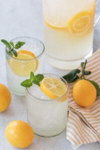 How to Make Meyer Lemonade