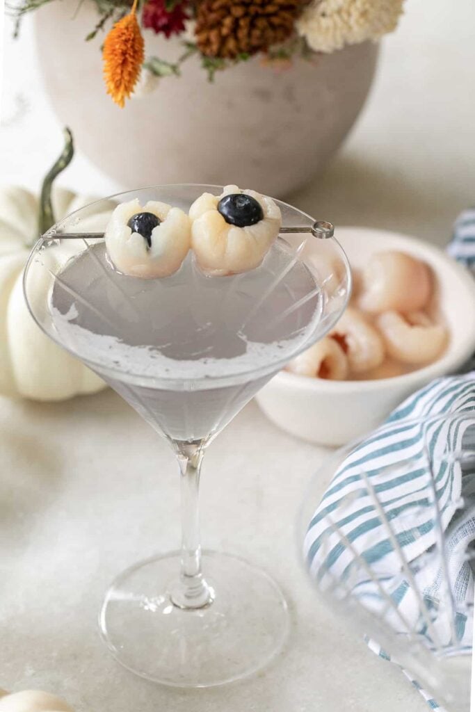 Halloween Lychee Martini Recipe