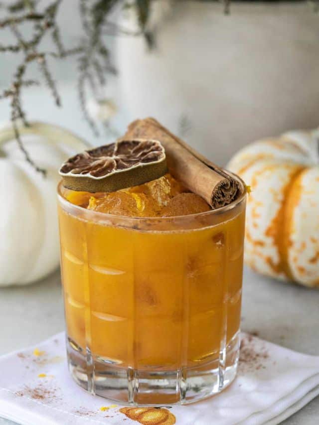 Easy Pumpkin Spice Margarita Recipe Story