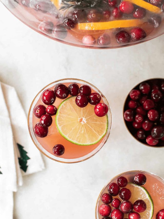 Easy Christmas Punch Recipe Story