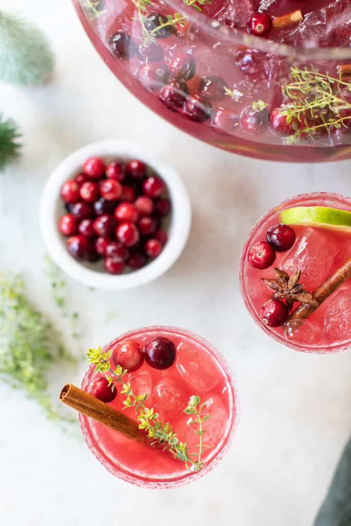 Non Alcoholic Christmas Punch Recipe - Sugar And Charm