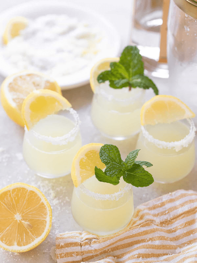 Easy Lemon Drop Shot Recipe Story