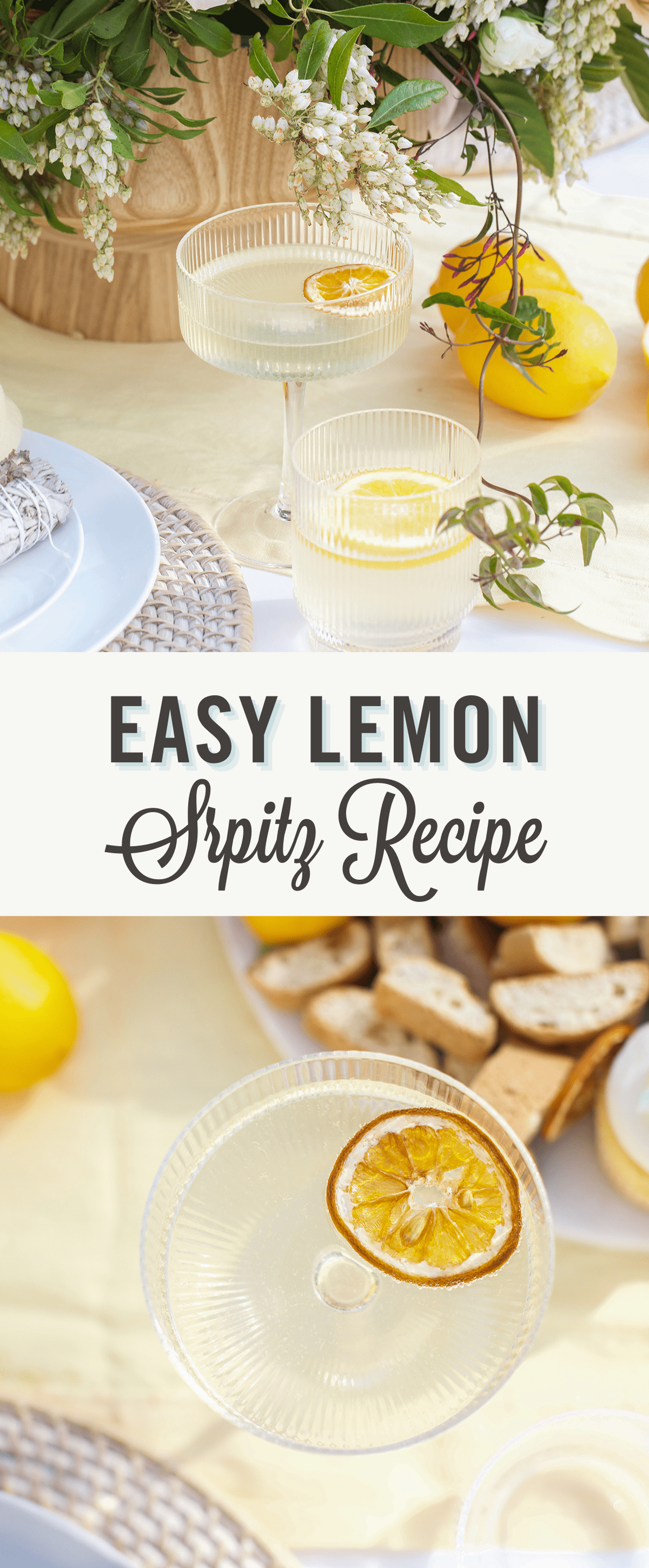 Lemon Spritz Recipe.