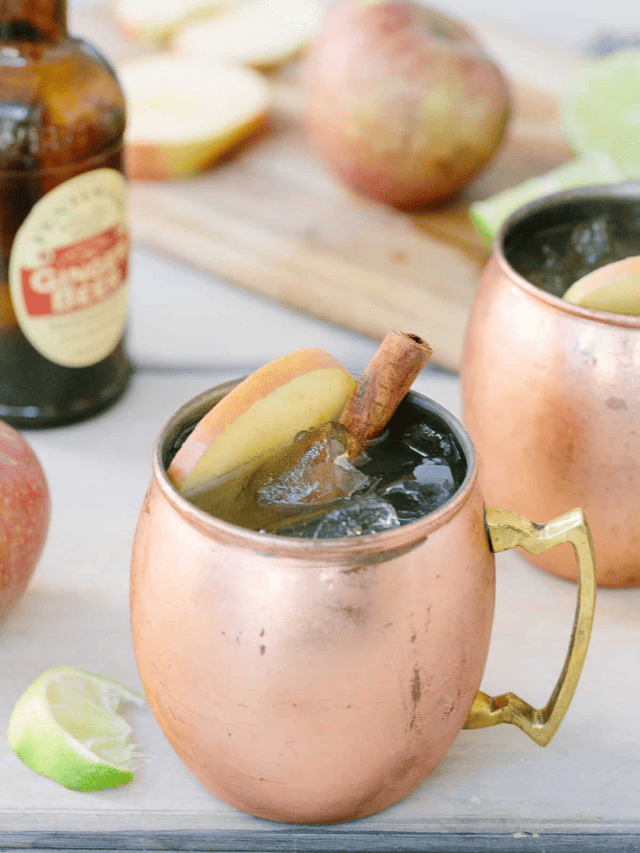 Apple Cider Moscow Mules Story