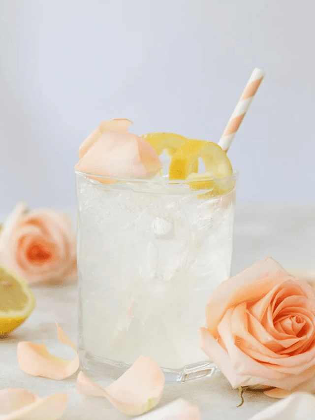 Rose Water Gin Cocktail Story
