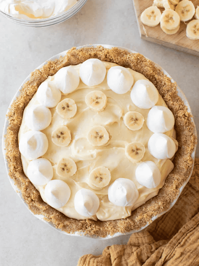 The Best Banana Pudding Pie Recipe Story