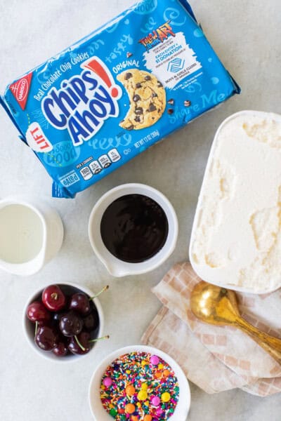 Chips Ahoy Milkshake - Sugar and Charm