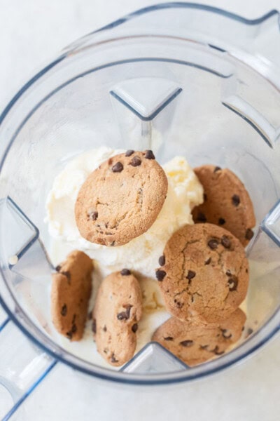 Chips Ahoy Milkshake - Sugar and Charm