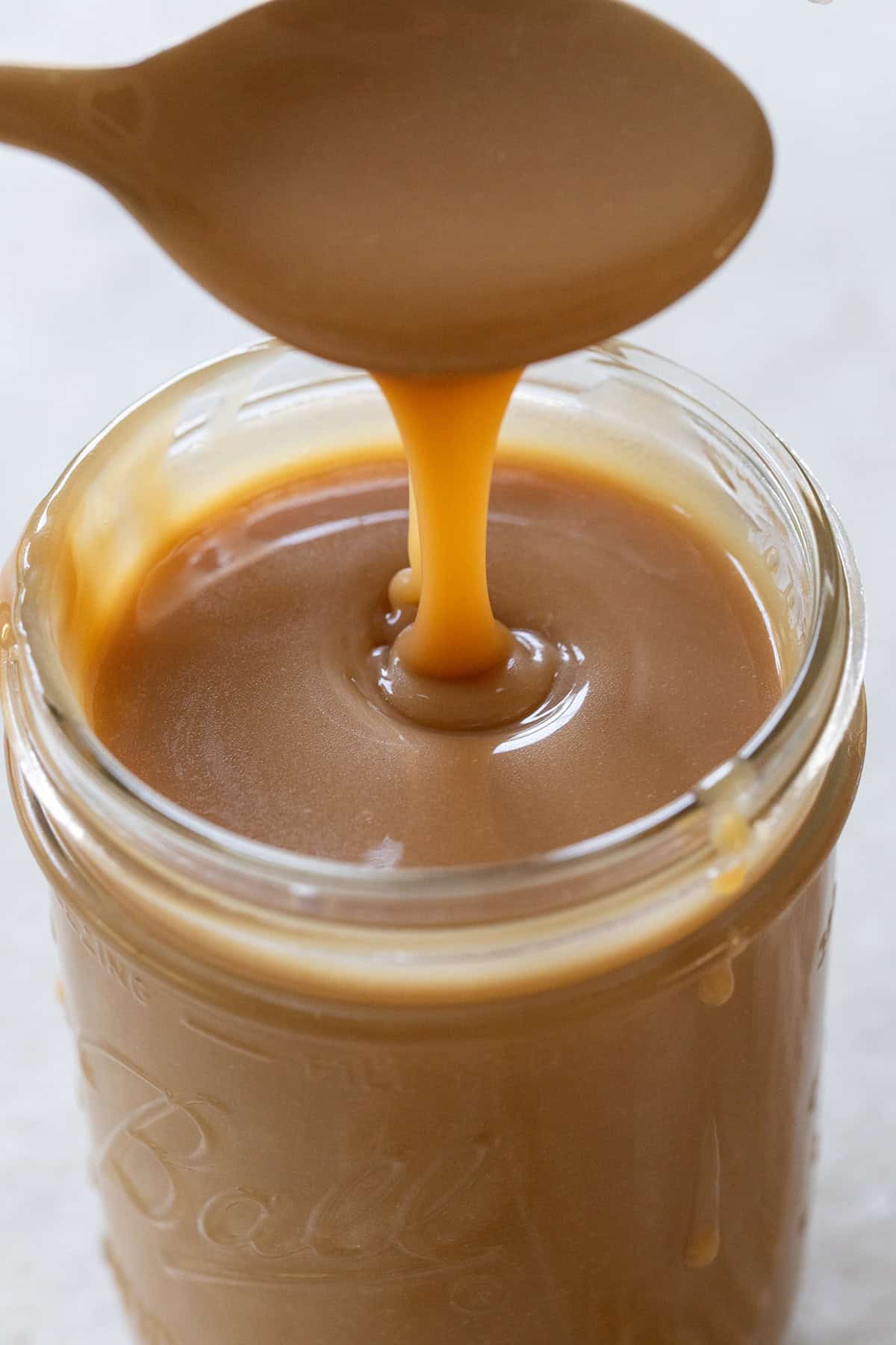 Easy caramel sauce recipe made with four ingredients. 