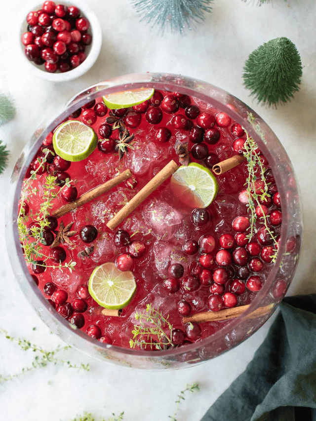 Non Alcoholic Christmas Punch Recipe Story