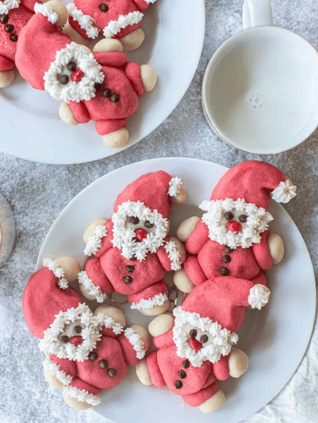 Roly-Poly Santa Cookies Story