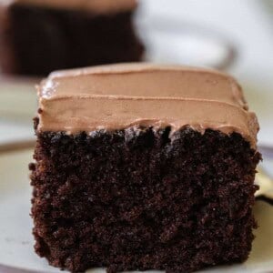 Moist chocolate cake recipe.