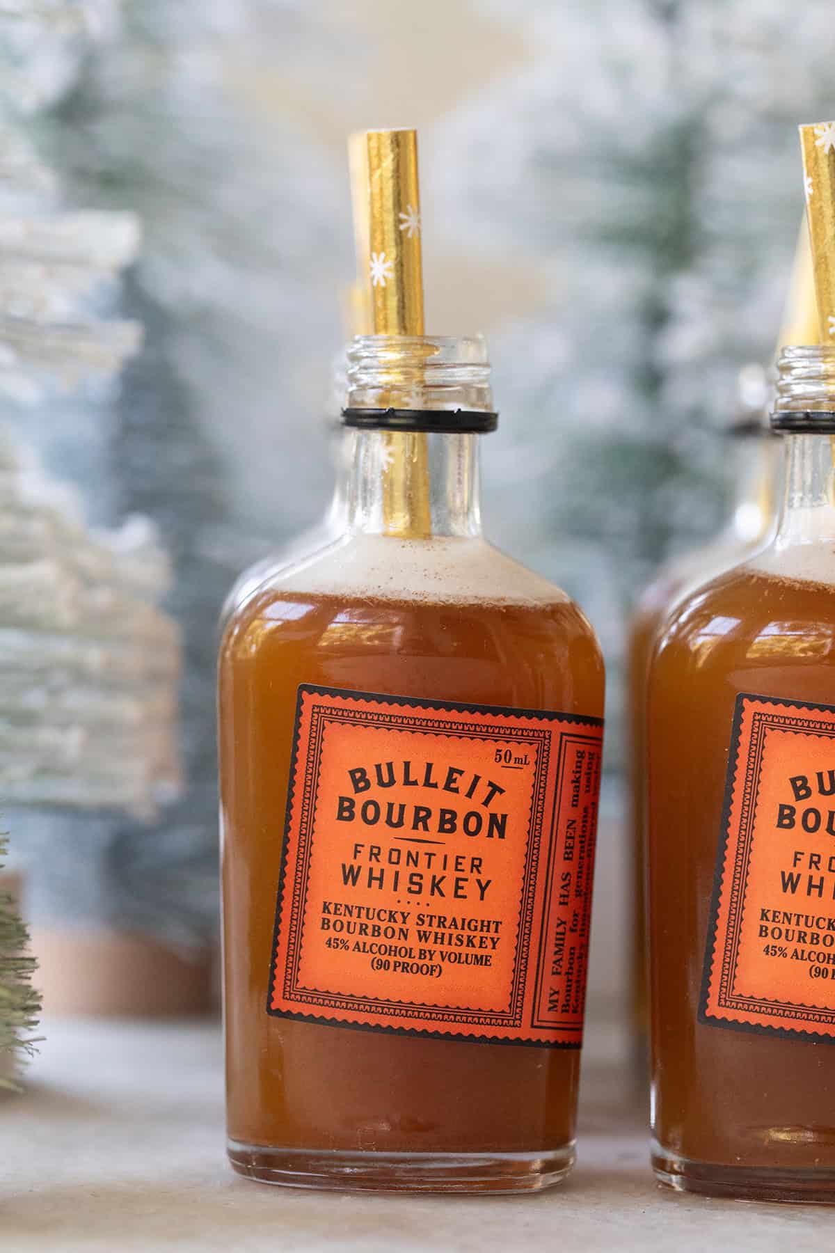 Gingerbread shot recipe with bourbon. 