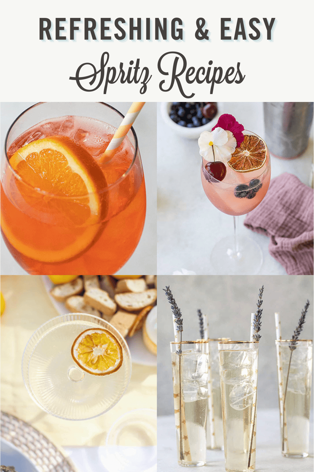 A spritz recipe for every occasion.