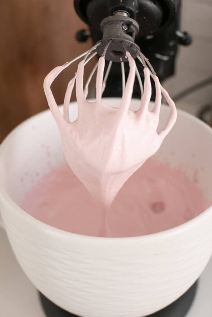Whipped healthy marshmallow fluff.