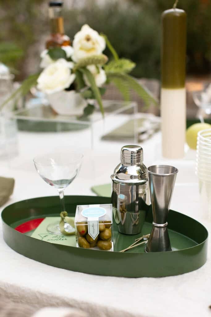 Dirty martini party.