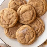 Pumpkin snickerdoodle cookies.