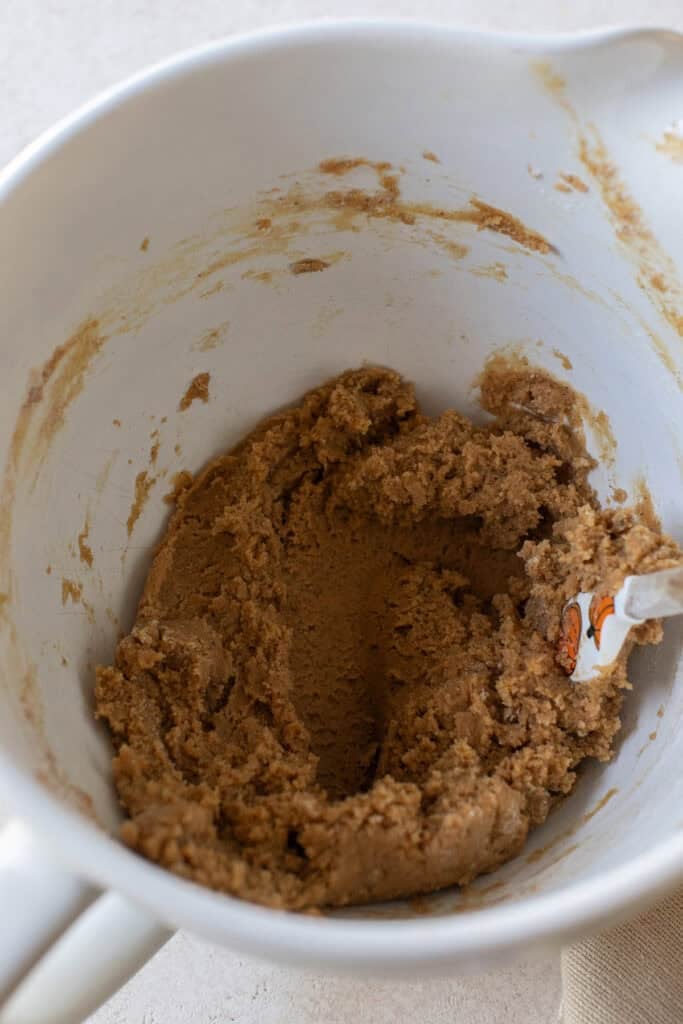 Pumpkin snickerdoodle cookie dough.